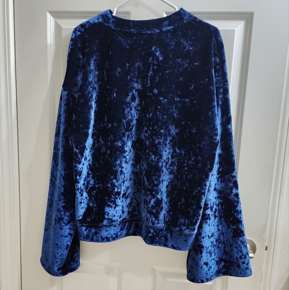 Velvet Sweatshirt